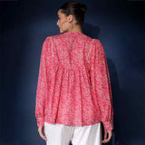 Saint Womens Bloom Sushi Voile Top