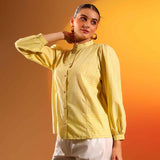 Saint Womens Amber Stripe Cotton Shirt