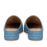 Saint Liona Denim Leather Moccasins