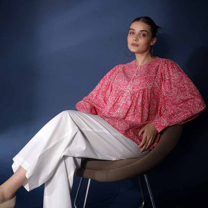 Saint Womens Bloom Sushi Voile Top