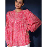 Saint Womens Bloom Sushi Voile Top