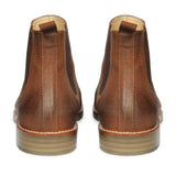 Saint Joseph Tobacco Brown wax-sued leather Chelsea Boot