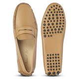 Saint Asher Cuero Leather Saddle Loafers