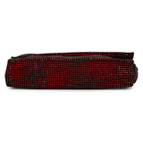 Mattie Crystal Embellished Red Leather Mini Handbags