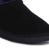 Saint Flora Navy Camo Fabric Snug Boots