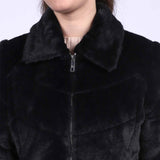 Saint Fernanda Black Fur Women's Jackets