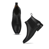 Saint Lorenzo black  leather Chelsea boot - SaintG