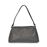 Eliza Crystal Embellished Black Leather Mini Handbags