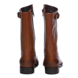 Saint Martina Tan Leather Calf  Boots - SaintG
