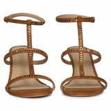 Saint Dylan Strass-Embellished Cuoio Leather Stilettos