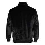 Saint Luca Black Fur Men's Jacket