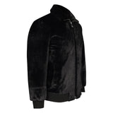 Saint Luca Black Fur Men's Jacket