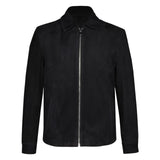 Saint Black Fur Men's Bomber Jacket