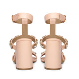 Fashion Forward: Saint Shirley's Stone Block Heels in Cipra Leather