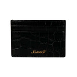 Saint Eadred Black Croco Patent Shiny Leather With Set - SaintG India