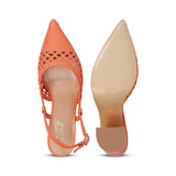 Elevate Your Look: Saint Malea Leather Block Heels