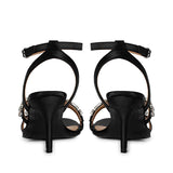 Black Leather Stilettos: Saint Isla's Stunning Design