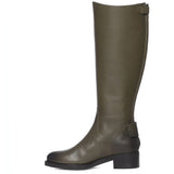 Saint Chloe Olive Leather Knee High Boots - SaintG India
