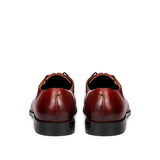 Saint Finn Red Leather Oxford Shoes