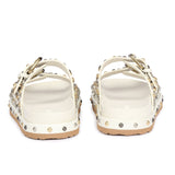 Emily Studded Double Buckle Sandal