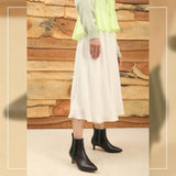 Saint Ashlyn's Black Crust Leather Boots – a stylish and timeless choice