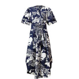 Saint Womens Nautical Floral Print Cotton Dress