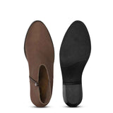 Saint Laney Brown Leather Ankle Boots