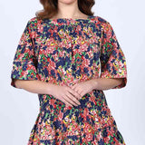 Saint Womens Multi Cotton Lining Short Dress