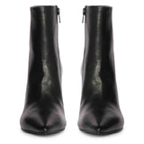 Saint Hana Handcrafted Black Leather Ankle Boots