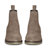 Saint Priscilla Charcoal Suede Ankle Boots