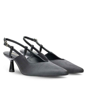 Romy Black Pumps