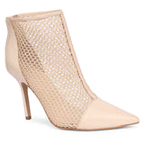 Saint Kinslee Ivory Mesh & Suede Leather Pumps