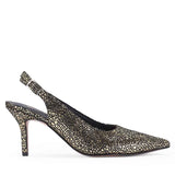 Saint Callie Metallic Gold Leather Pumps