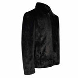 Saint Enzo Black Fur Men's Jackets