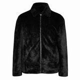 Saint Enzo Black Fur Men's Jackets