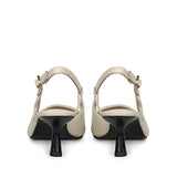 Saint Josie Offwhite Leather Pumps