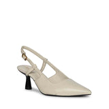 Saint Josie Offwhite Leather Pumps