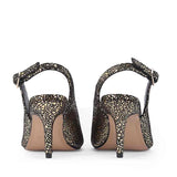 Saint Callie Metallic Gold Leather Pumps