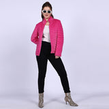 Saint Fernanda Pink Fur Women's Jackets