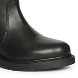 Saint Lilah Black Leather Long Boots