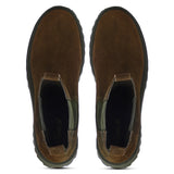 Saint Theresa High Ankle Black Leather Boots with Decorative Buckle – Stylish and chic footwear for a bold and confident look