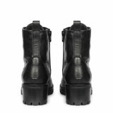 Saint Moira Black Leather Lace up Ankle Boots