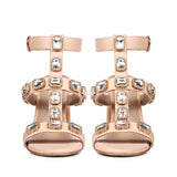 Fashion Forward: Saint Shirley's Stone Block Heels in Cipra Leather