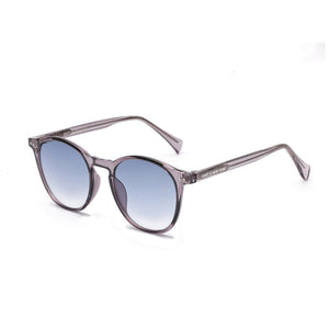 Seychelles Dusk Crystal Grey Round Sunglasses