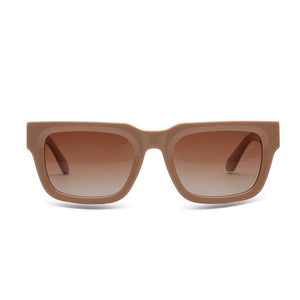 Kai Dusk Clay Bronze Rectangle Sunglasses