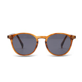 Coco Drift Amber Havana Round Sunglasses