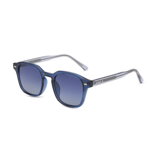 Azure Isle Blue Crystal Smoke Gradient Sunglasses