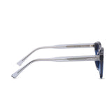 Azure Isle Blue Crystal Smoke Gradient Sunglasses