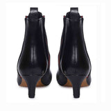 Saint Ashlyn Black Premium Leather Ankle Boots