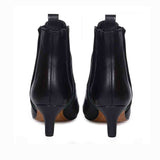 Saint Ashlyn's Black Crust Leather Boots – a stylish and timeless choice